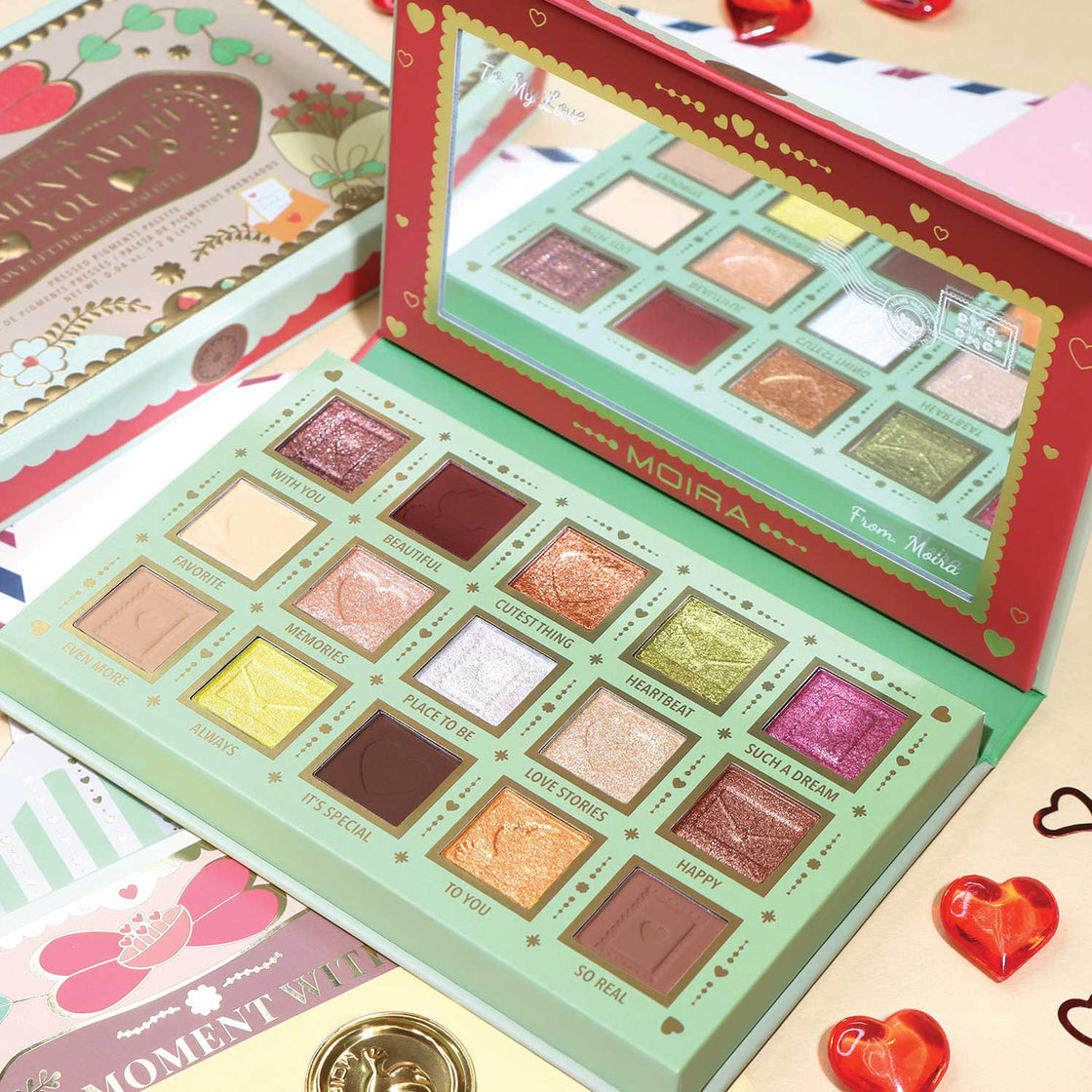 A Moment With You Pressed Pigment Palette | Moira Pigment Palette