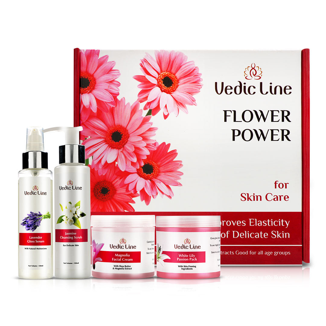 Flower Power Facial | Vedic Line Facial Kit