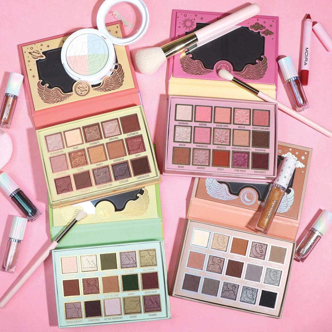 Celestial Love Pressed Pigment Palette | Moira Palette