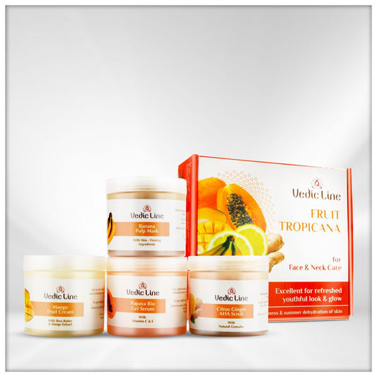 Vedicline Fruit Tropicana Facial Kit For Glowing Skin, 400ml