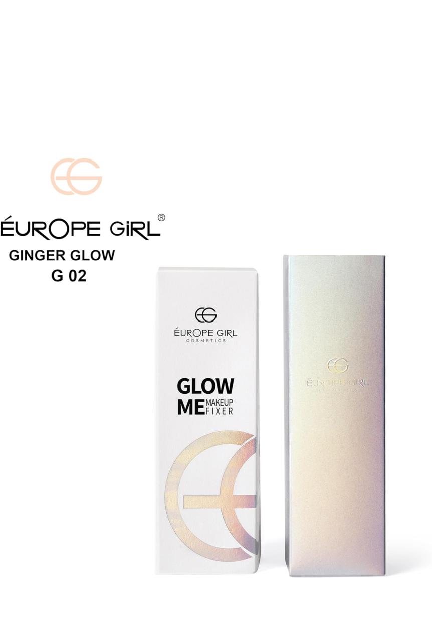 Europe Girl Glow Me Makeup Fixer - 02 Ginger Glow Makeup Setting Spray