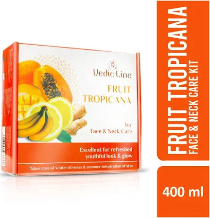 Vedicline Fruit Tropicana Facial Kit For Glowing Skin, 400ml