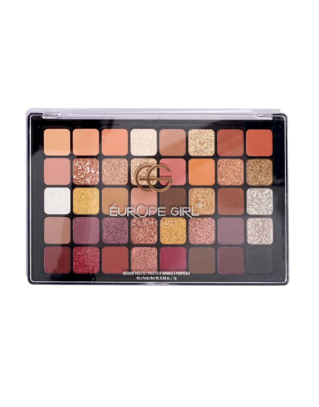 Europe Girl | 40 Color Eyeshadow palette – Neutral Tone