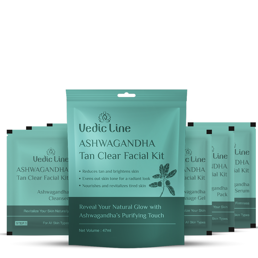 Ashwagandha Tan Clear Facial Kit